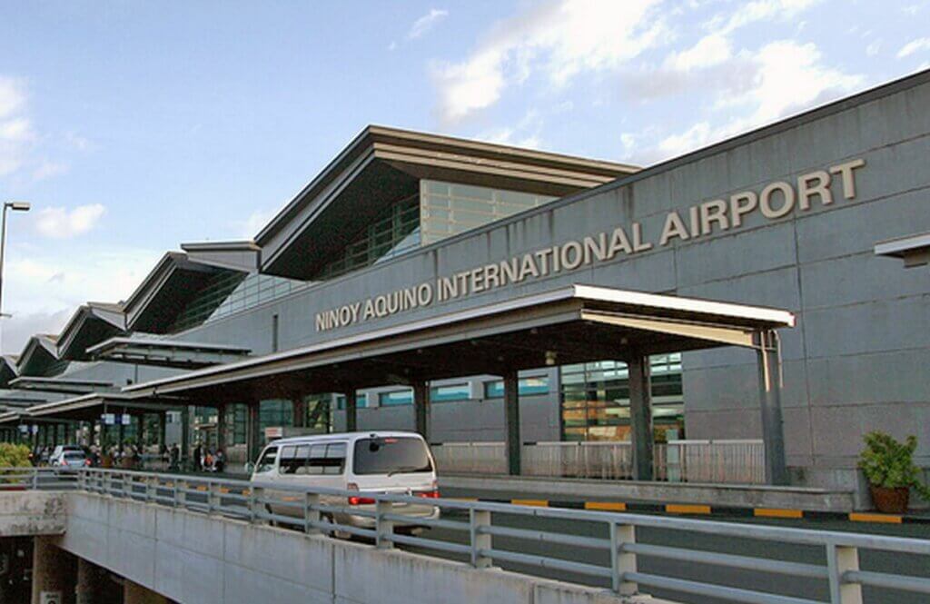 Zones fumeurs à l'Aéroport international Ninoy-Aquino à Manille